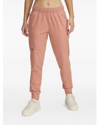 Under Armour - Panelled Elasticated-Cuff Track Pants - Lyst