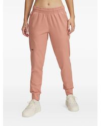 Under Armour - Panelled Elasticated-Cuff Track Pants - Lyst
