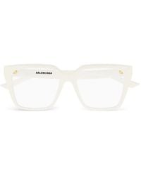 Balenciaga - Brille Mit Eckigem Gestell - Lyst