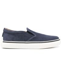 Tod's - Suede Slip-On Sneakers - Lyst