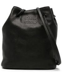 Miu Miu - Mini-Tasche Aus Leder - Lyst