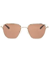 McQueen - Geometric-Frame Sunglasses - Lyst