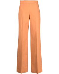 Twin Set - High-waisted Tailored Trousers - Lyst