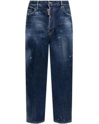 DSquared² - Stretch-Cotton Tapered Jeans - Lyst