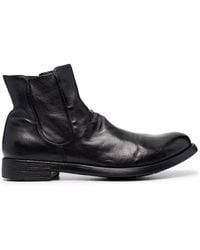 Officine Creative - Botines con cremallera lateral - Lyst