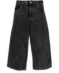 Our Legacy - Wide-leg Cropped Jeans - Lyst