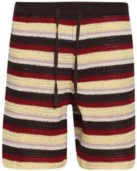 BAZISZT - Sweden Horizontal-Stripe Shorts - Lyst
