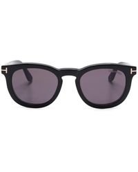 Tom Ford - Block Round Opticals - Lyst