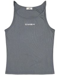 GmbH - Logo-Print Tank Top - Lyst