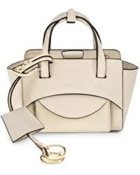 B Sides - Mini Flap Xs Leather Shoulder Bag - Lyst