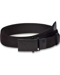 Prada Woven Belt - Black