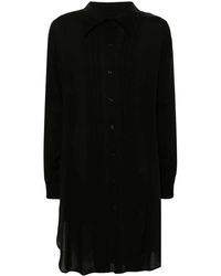 Yohji Yamamoto - Pleat-Detail Shirt - Lyst