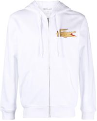 Comme des Garçons - X Lacoste Hoodie mit Logo-Patch - Lyst