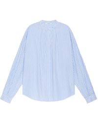 Maliparmi - Gestreept Blouse - Lyst