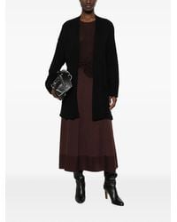 SERGIO MORETTI FIRENZE - Open-Front Patch-Pocket Cardigan - Lyst