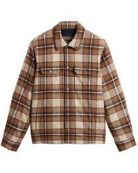 Woolrich - Alaskan Check-Print Shirt Jacket - Lyst