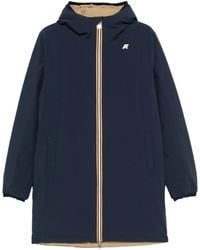 K-Way - Abrigo Reversible Con Capucha - Lyst