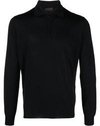 Dell'Oglio - Half-Zip Sweater - Lyst