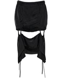 KNWLS - Beth Layered-Panel Skirt - Lyst