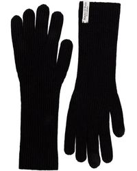 Marc O' Polo - Handschuhe Aus Geripptem Strick - Lyst