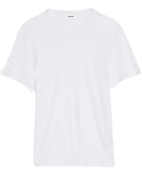 Sandro - Certified Linen T-Shirt - Lyst