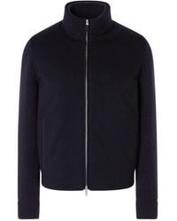 ZEGNA - Cardigan Oasi En Cachemire À Fermeture Zippée - Lyst