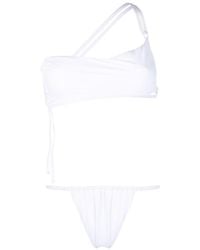 ANDREADAMO - One-shoulder Bikini Set - Lyst