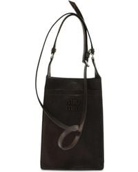 Miu Miu - Nappa Leather Pouch - Lyst