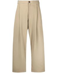 Studio Nicholson - Wide-Leg High-Waisted Trousers - Lyst