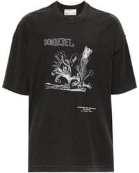 DOMREBEL - Comic Kick Graphic-print Cotton T-shirt - Lyst
