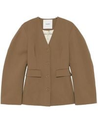 Nanushka - Puff-Sleeve Jacket - Lyst