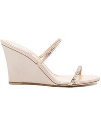 Rene Caovilla - Open-Toe Embellished Sandals - Lyst
