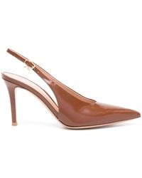 Gianvito Rossi - Robbie Slingback-Pumps 85mm - Lyst