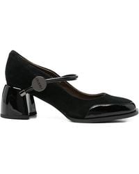 Linda Baumann - Logo-Detail Heeled Pumps - Lyst