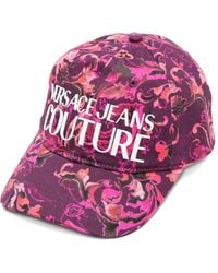 Versace Jeans Couture - Baroque-Print Baseball Cap - Lyst
