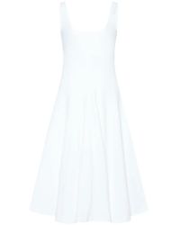 Rosetta Getty - Abito Svasato Con Scollo Ampio - Lyst