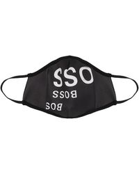 BOSS - Logo Print Face Mask - Lyst