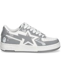 A Bathing Ape - Sneakers Con Decorazione A Stella - Lyst