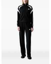 adidas - Logo-Print Zip-Up Tracksuit - Lyst