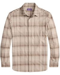 Ralph Lauren - Plaid Long-Sleeve Shirt - Lyst