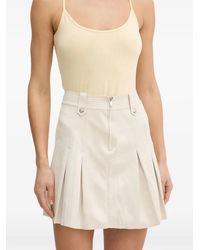 Morgan - High Waist Plooirok - Lyst