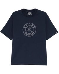 SPORT b. by agnès b. - Coin Logo Outline Embroidered T-Shirt - Lyst