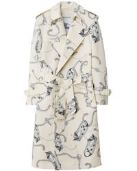 Burberry - Knight Hardware Trenchcoat - Lyst