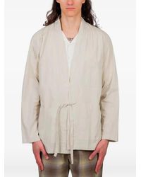Universal Works - Tie-Front Jacket - Lyst