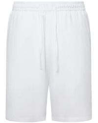 Low Brand - Drawstring Elasticated-Waist Shorts - Lyst