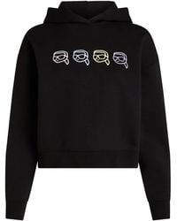 KARL LAGERFELD - Ikon Outline Hoodie - Lyst