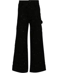 Simone Rocha - Hose Mit Weitem Bein - Lyst