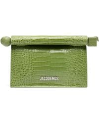 Jacquemus - The Small Ronde Carré Clutch Bag - Lyst