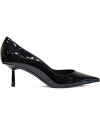Le Silla - 60Mm Pointed-Toe Patent Leather Pumps - Lyst
