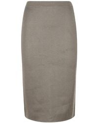 Sa Su Phi - Fine-Knit Midi Skirt - Lyst